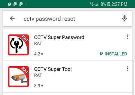Etrayz App Installer Password Reset